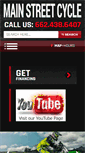 Mobile Screenshot of mainstreetcycle.com
